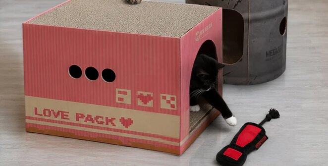 Konami anuncia linha de brinquedos de Metal Gear para gatos em parceria com gato famoso
