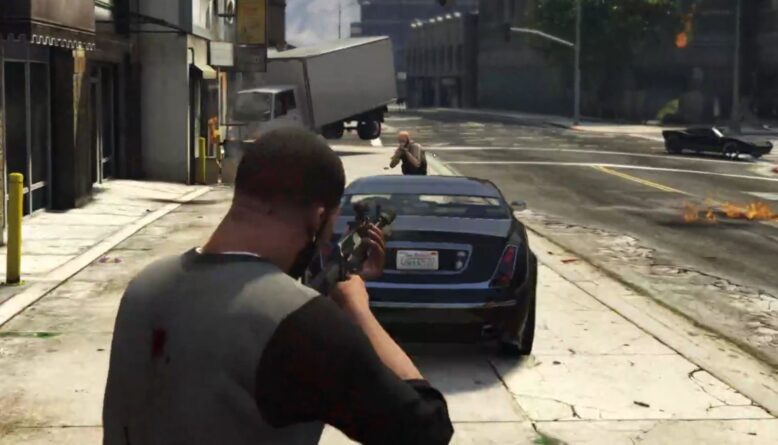 Mod coloca esquadrões de assassinos atrás de você em GTA 5, mas o caos dos outros mods atrapalha