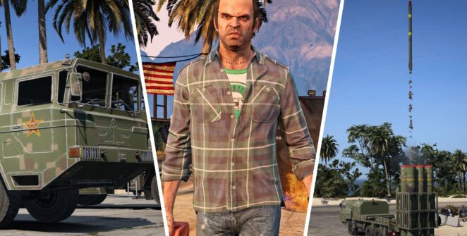 Jornalista decide transformar GTA 5 em GTA 6 com mods diários; primeiro passo é um caminhão de mísseis chinês