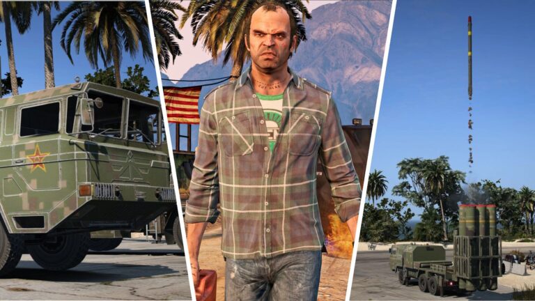 Jornalista decide transformar GTA 5 em GTA 6 com mods diários; primeiro passo é um caminhão de mísseis chinês