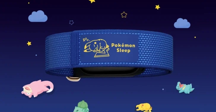 Fitbit Air ganha edição especial de Pokémon Sleep com Pikachu dormindo