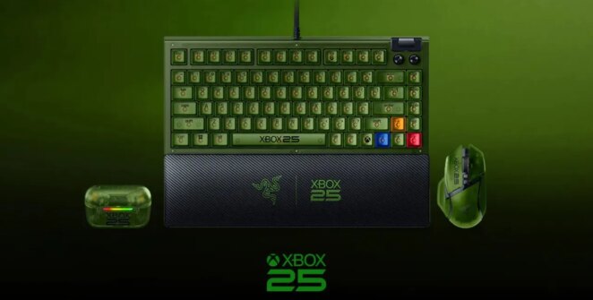 Razer lança edição especial translúcida verde para celebrar 25 anos do Xbox
