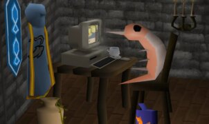 Jogador de Old School RuneScape atinge nível 99 em Pesca capturando apenas camarões e anchovas