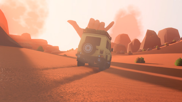Jogo de off-road relaxante com mais de um milhão de desejos na Steam ganha data de lançamento