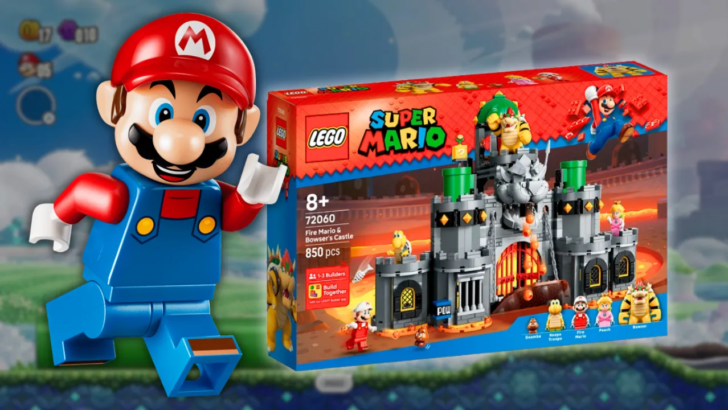 LEGO revela novos sets de Mario com minifiguras e visual bem mais caprichado