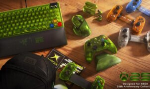 Coleção de 25 anos de Halo traz acessórios verdes translúcidos para Xbox