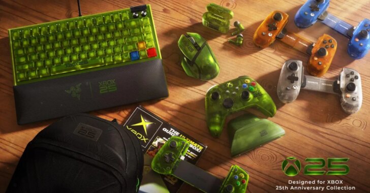Coleção de 25 anos de Halo traz acessórios verdes translúcidos para Xbox