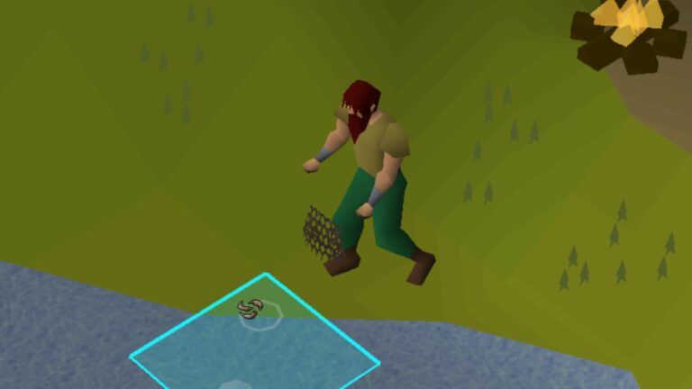 Jogador de Old School RuneScape passa 4.304 horas pescando camarões e anchovas para chegar ao nível máximo de pesca da pior forma possível
