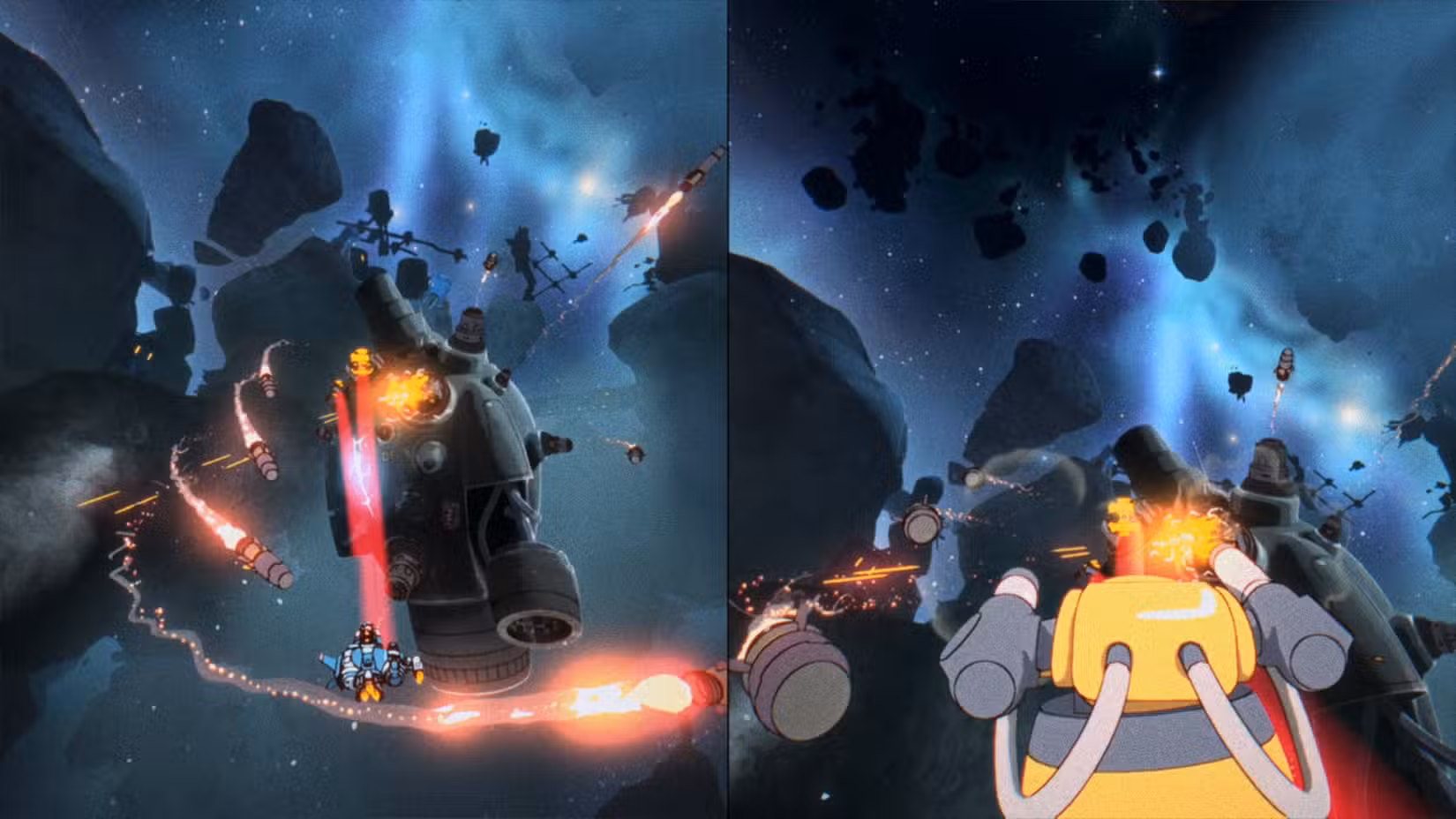 Split-screen