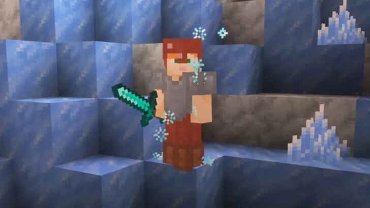 Minecraft ganha Ice Caves com zumbi congelado e bolas de gelo no próximo game drop