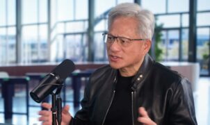 Jensen Huang, da Nvidia, diz que o problema da IA é dele, não da sociedade