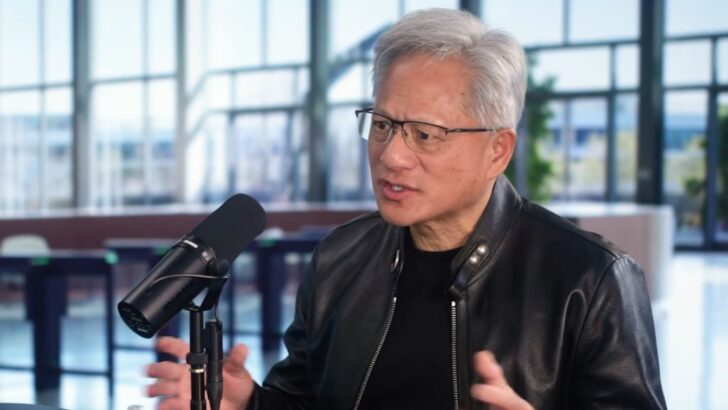 Jensen Huang, da Nvidia, diz que o problema da IA é dele, não da sociedade