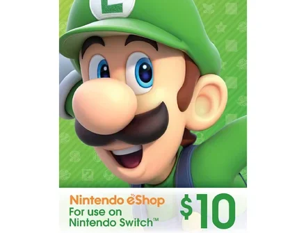$10 Nintendo eShop Gift Card (Digital Code)