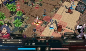 A screenshot from the video game Fire Emblem: Fortune’s Weave.