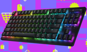 Teclado Razer DeathStalker V2 Pro TKL aparece por quase metade do preço