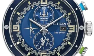 Citizen Luke Skywalker Eco-Drive Chronograph Blue Dial Men