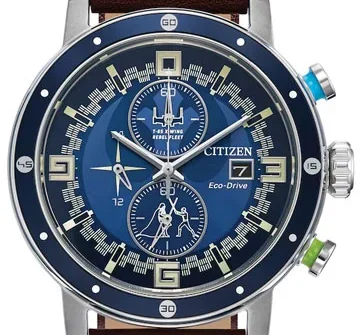 Citizen Luke Skywalker Eco-Drive Chronograph Blue Dial Men