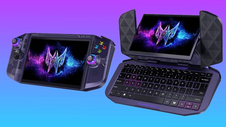 Acer apresenta handheld com tela dobrável e confirma novo portátil Predator para o fim do ano