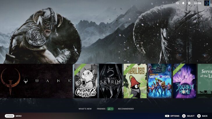 Steam beta traz modo Big Art, screensavers personalizáveis e melhorias para Big Picture e Steam Deck