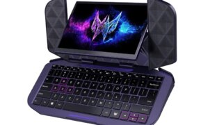 Acer mostra conceito de handheld com teclado embutido para PC