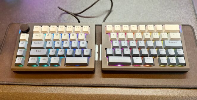 Epomaker Split70: teclado ergonômico dividido que exige adaptação
