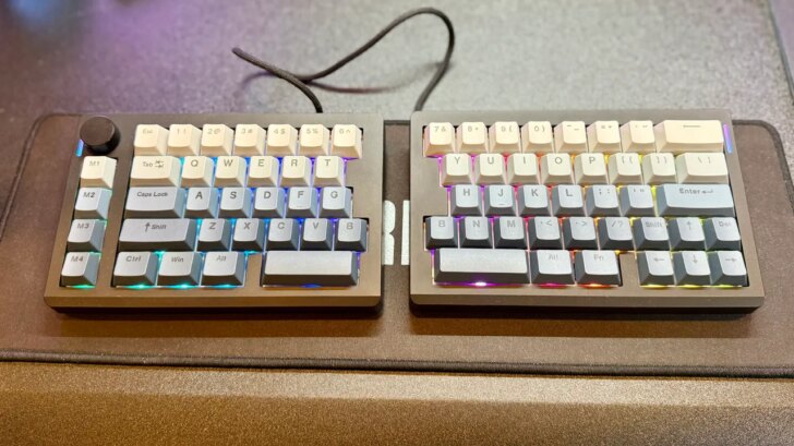 Epomaker Split70: teclado ergonômico dividido que exige adaptação