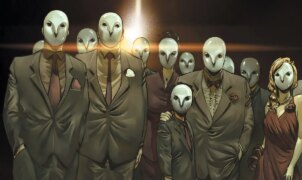 Set de The Batman: Part II tem protesto, máscaras brancas e possível pista de Anarky