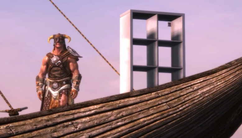 Ikea lança mod gratuito de Skyrim com Matt Berry dublando uma estante chamada Kallax Storageborn