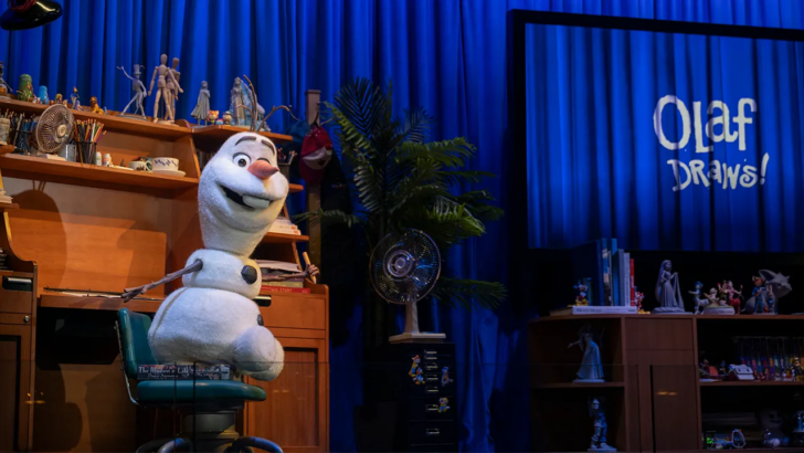 The Magic of Disney Animation reabre no Hollywood Studios com Olaf, Stitch e aula de desenho
