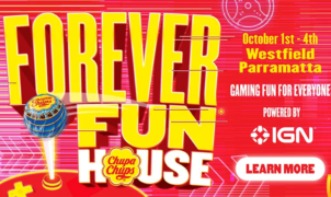 Chupa Chups e IGN Australia montam casa retrô com games grátis em Sydney