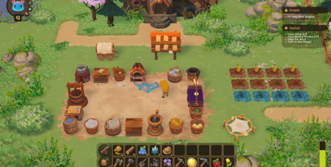 Dragon Shelter coloca dragões pulando em camas elásticas e vira destaque entre farm sims