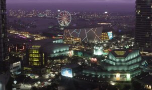 GTA 6 ilumina a Kaseya Center em Miami com Welcome to Vice City
