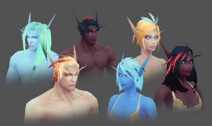 Blizzard vai deixar os elfos azuis de World of Warcraft: Forever com cara de 2004