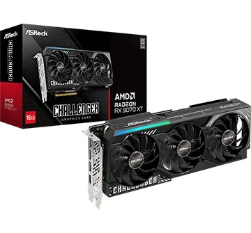 ASRock Challenger AMD Radeon RX 9070 XT 16GB Graphics Card