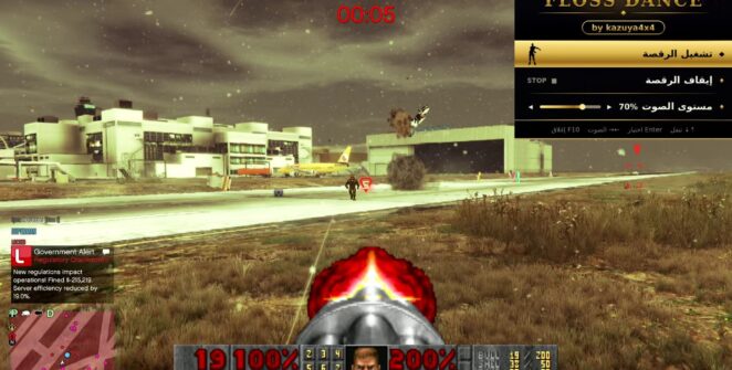 Mod insere Doom 2 dentro de GTA 5 e transforma Los Santos em campo de batalha demoníaco