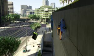 Mod de GTA 5 encolhe carros, mas o jogo perde o controle do veículo