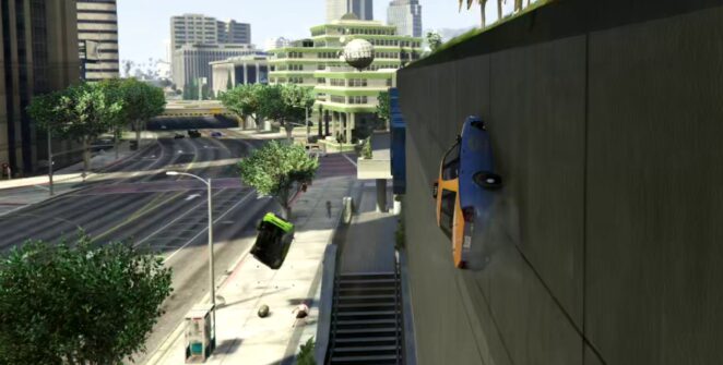 Mod de GTA 5 encolhe carros, mas o jogo perde o controle do veículo