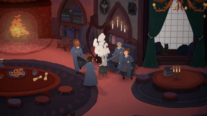 Sim de escola de magia mostra minigames de jardinagem mágica, poções e flauta em sete clipes