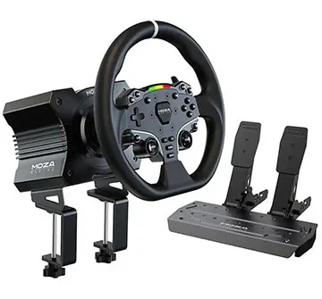 Moza Racing R5 Direct Drive Racing Wheel and Pedals