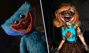 Escape from Playtime entra em beta aberto no Steam com Miss Delight assombrando a fábrica