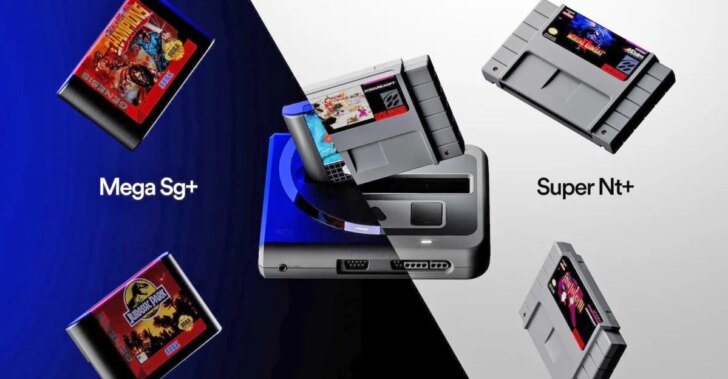 Analogue relança Super Nt e Mega Sg com conexão sem fio e USB-C