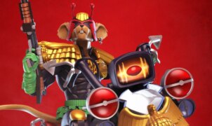 Throttle vira Juiz Dredd em figure de crossover e ganha moto que mistura Lawmaster com Martian Monster Bike