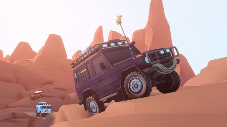 Over the Hill chega ao Steam e mistura off-road cooperativo com fotografia de vida selvagem